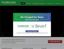 Tablet Screenshot of globalscm-group.com